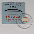 Bulova Accutron Snap In Type Dome Watch Crystal OEM Part# 30.55MM 1210E-30