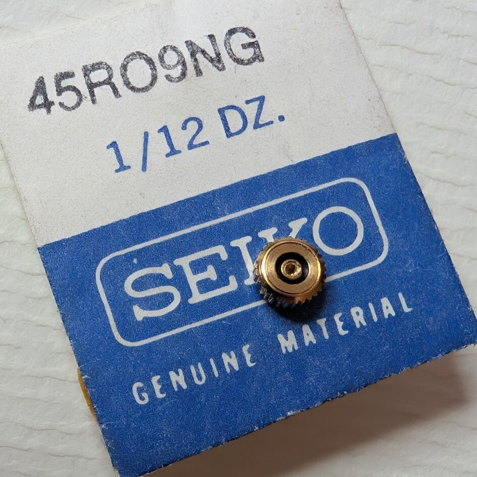 Seiko Crown s45RO9NG Gold Tone Original  New Old Stock1