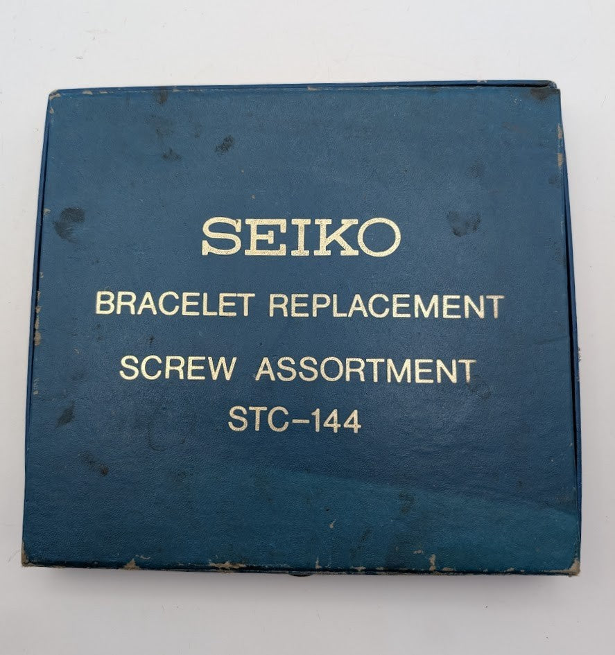 Seiko Bracelet Replacement Screw Assortment STC-144 Box – Partial / Not Complete0