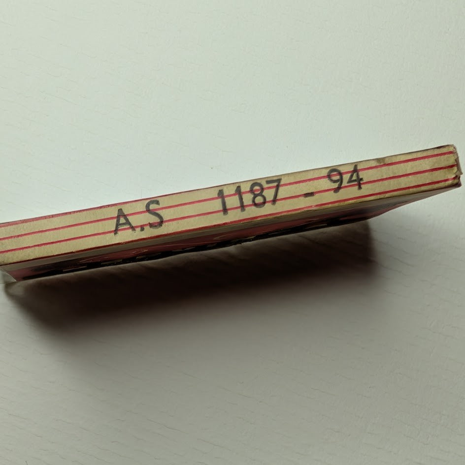 One (1) A.S. 1187-94 Alloy Mainspring Bulova 10BC 10BS Exact White Alloy2