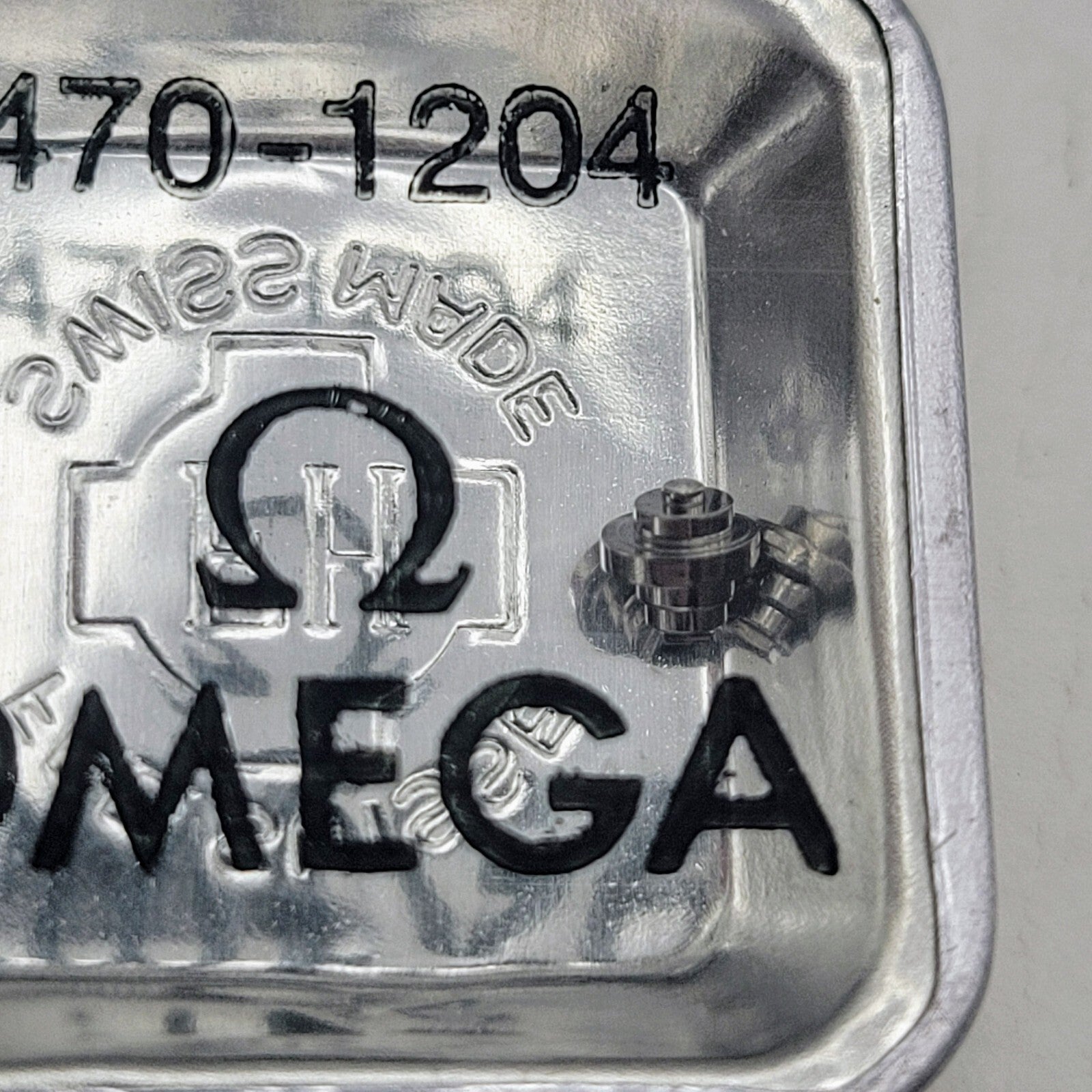 Omega 470 1204 Barrel Arbor Watch Part - FAB Suisse - Swiss Made1