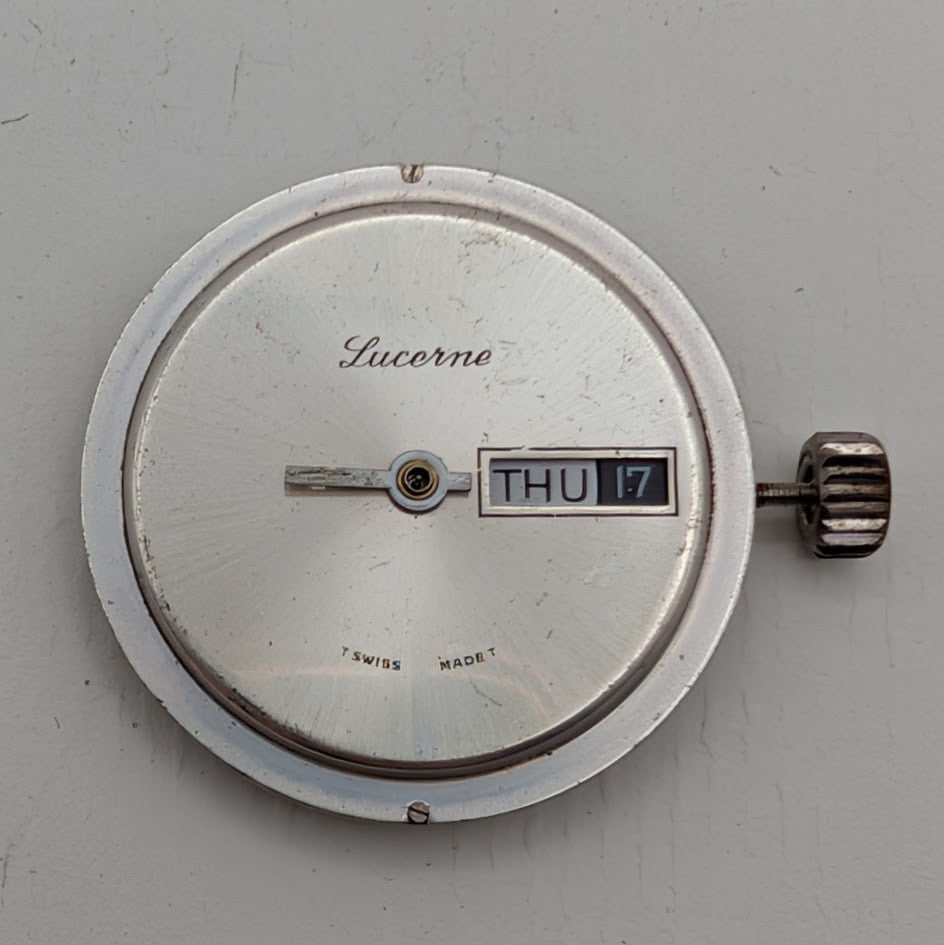 Vintage lot of 5 Mechanical  Watch Movements for Parts  - Various Makers - Gruen1